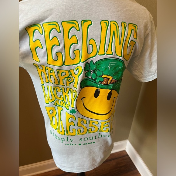 SIMPLY SOUTHERN short sleeve ST. PATRICKS DAY t-shirt. NWT - Picture 9 of 13